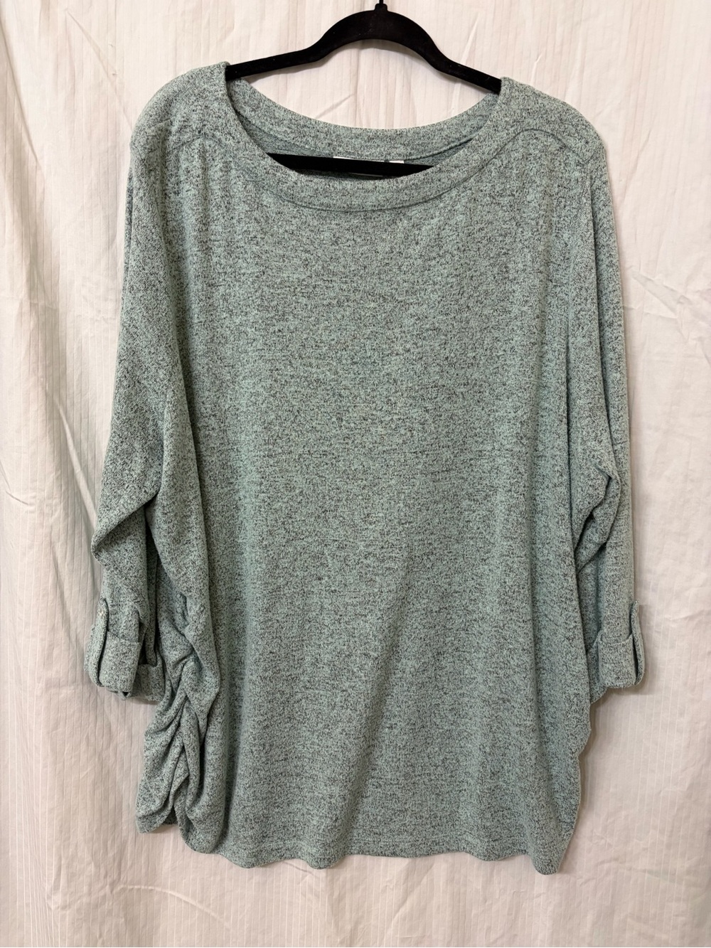 croft & barrow Heather Sage Relaxed Dolman Sleeve Top